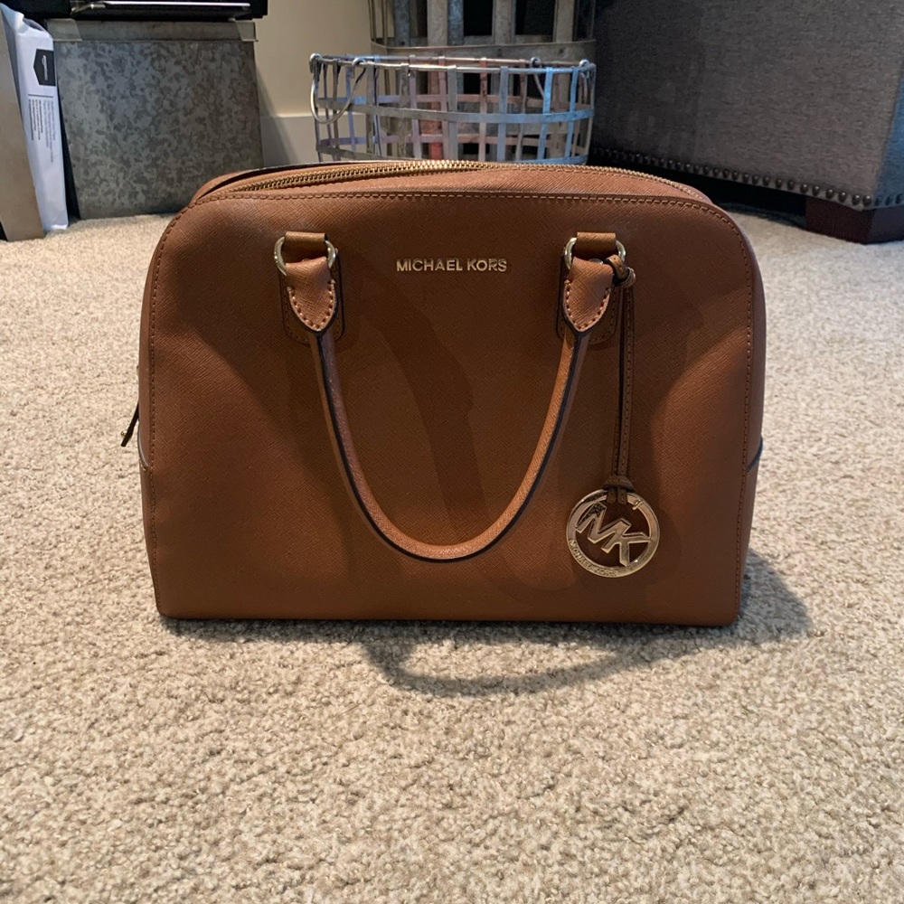 !Real/Authentic Michael Kors light brown purse!